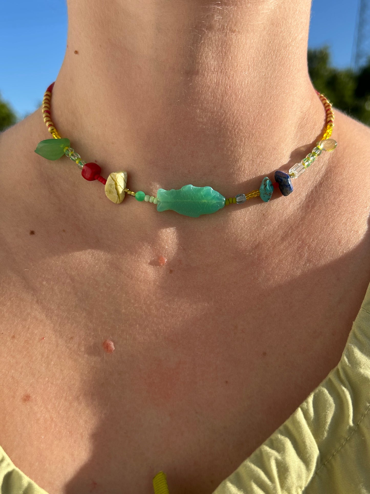 Summer Fish Necklace