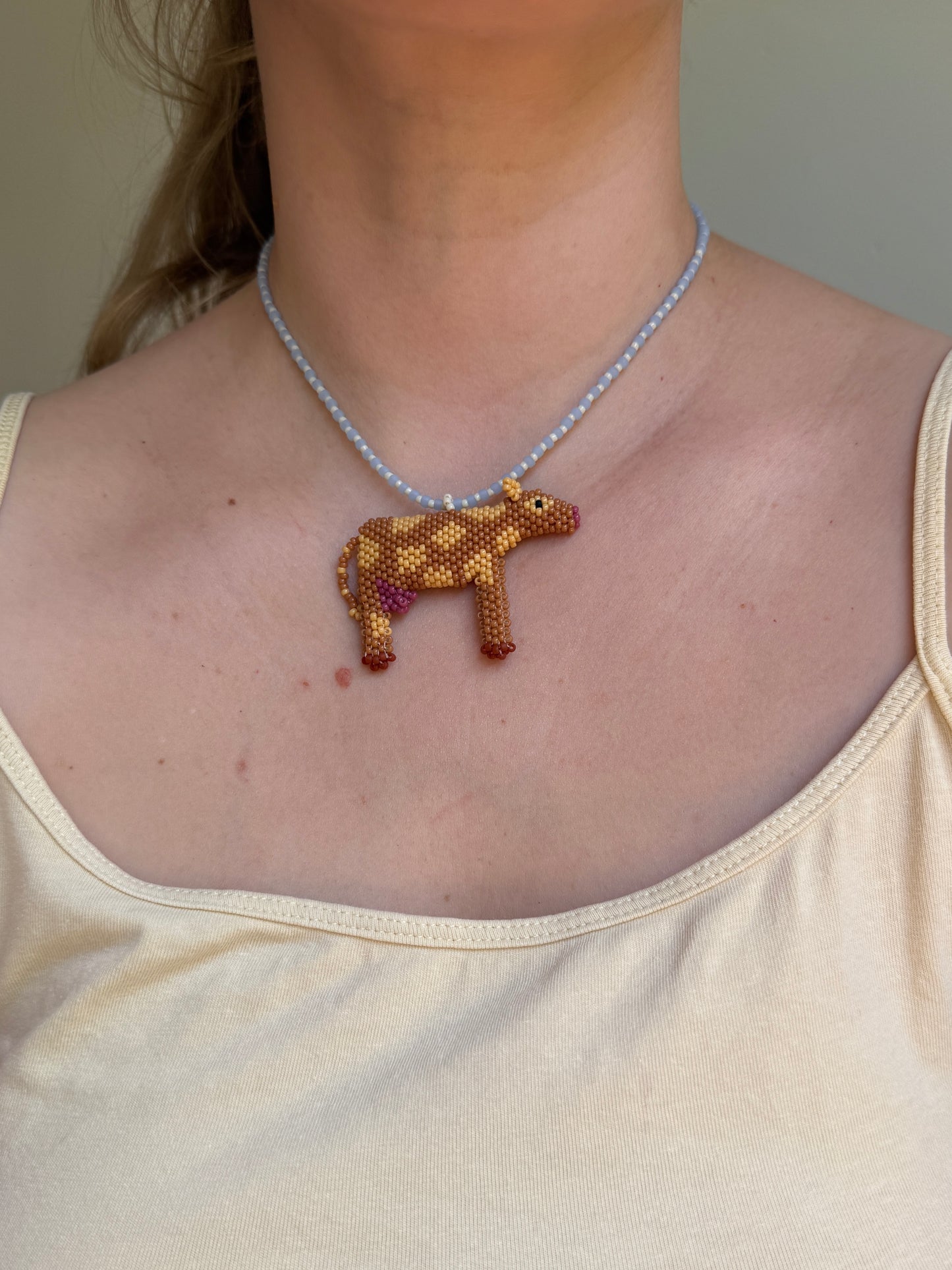 Cow necklace