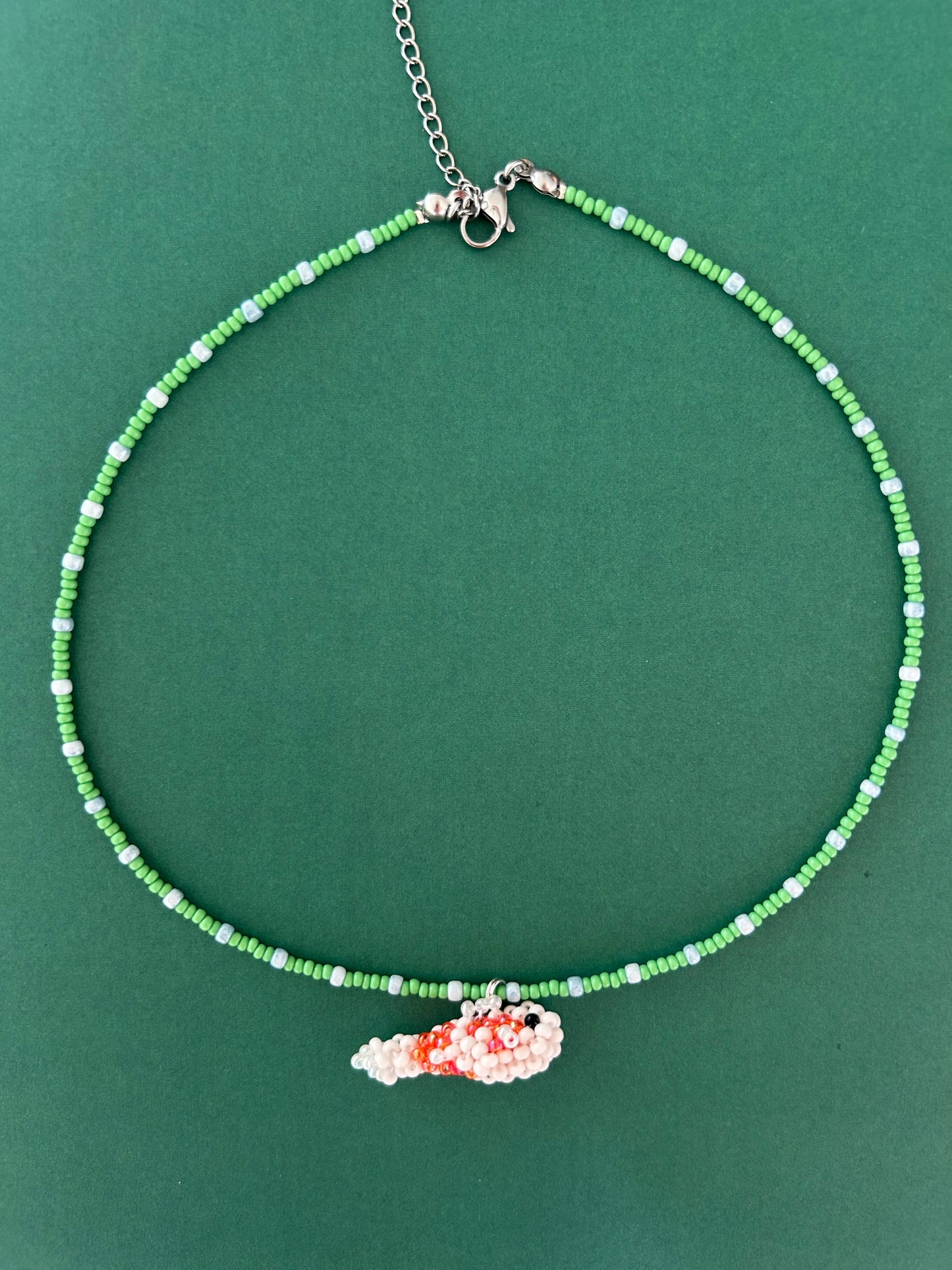 Beaded Koi Fish Necklace