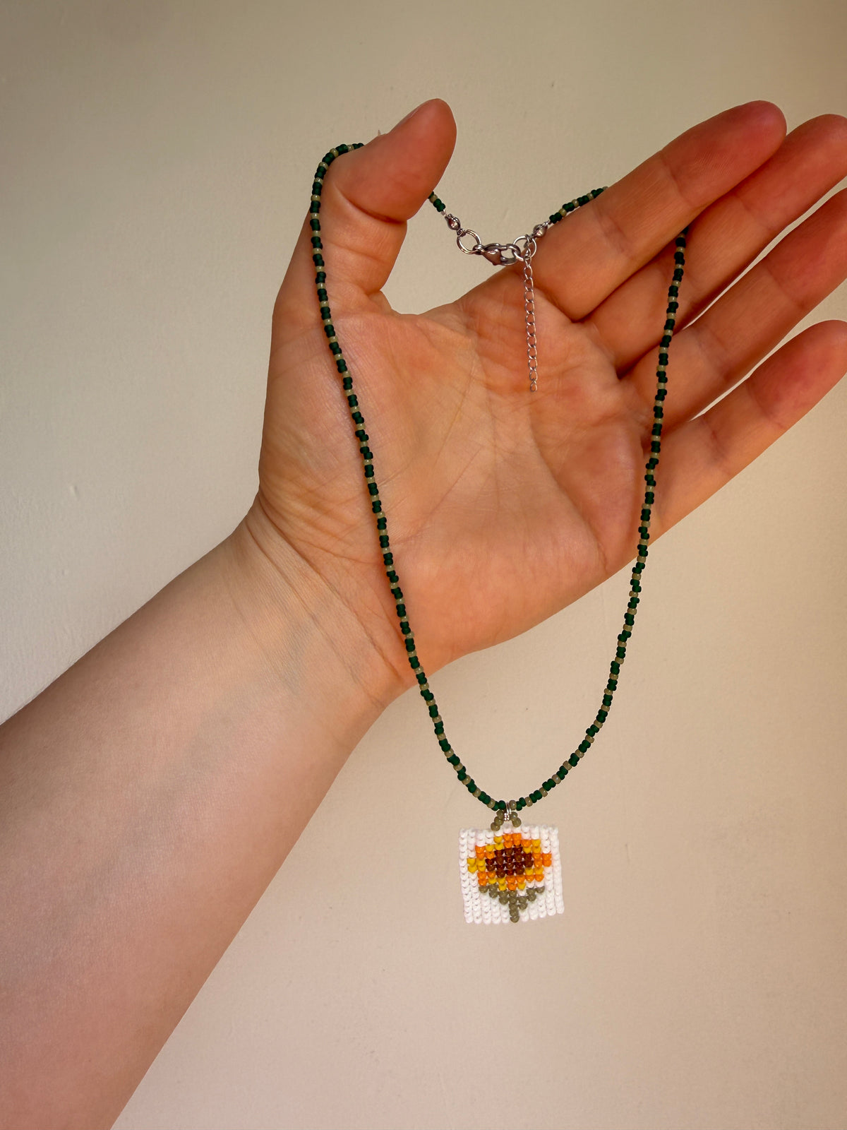Sunflower Necklace