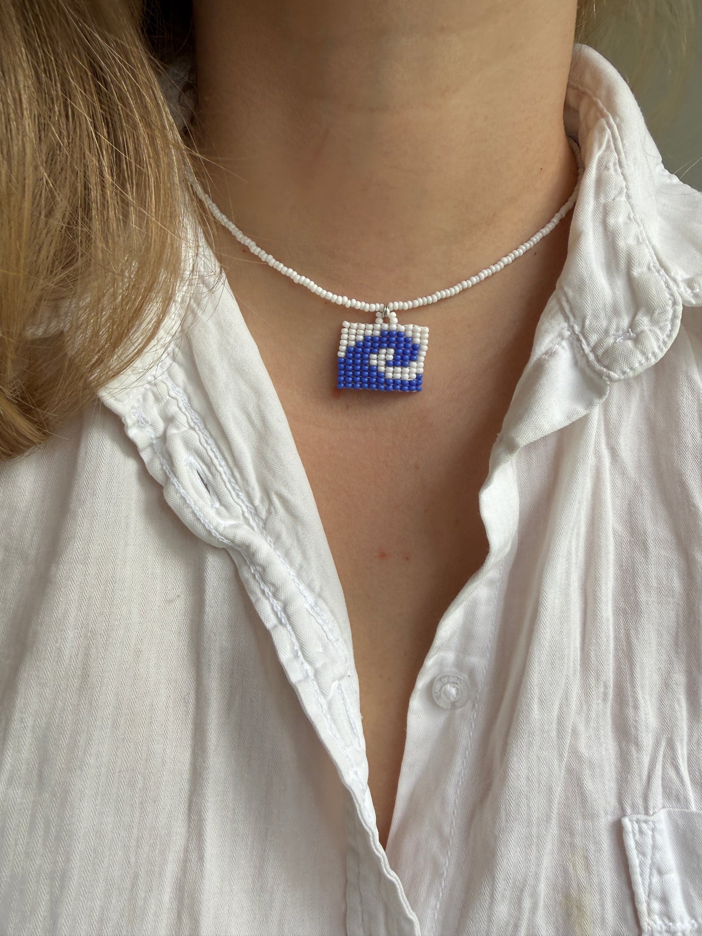 Minimalist Ocean Wave Necklace