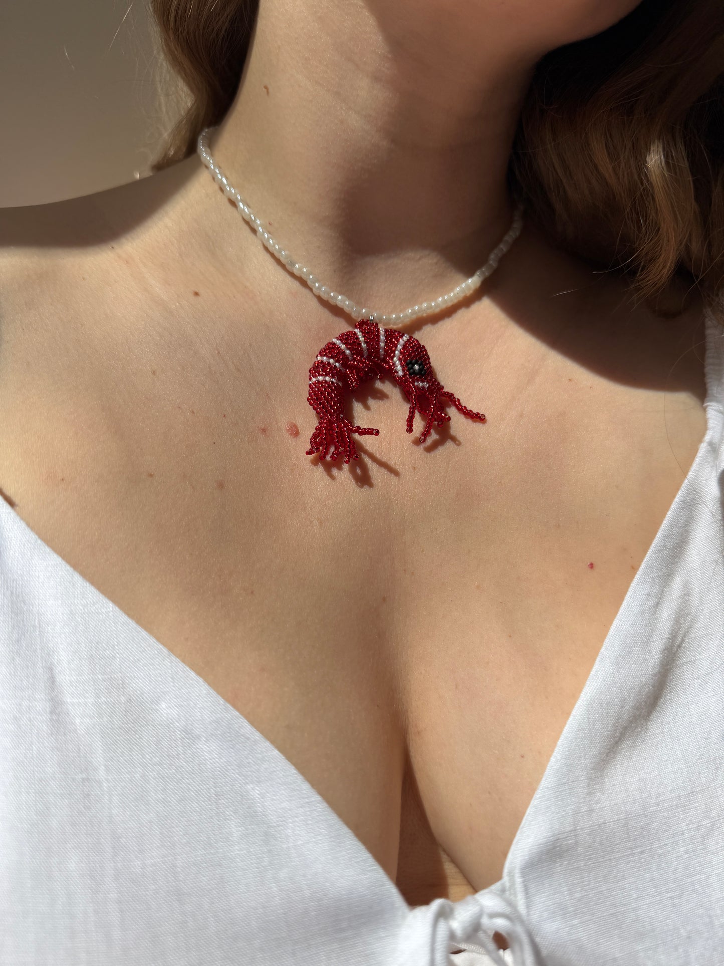 Shrimp Necklace
