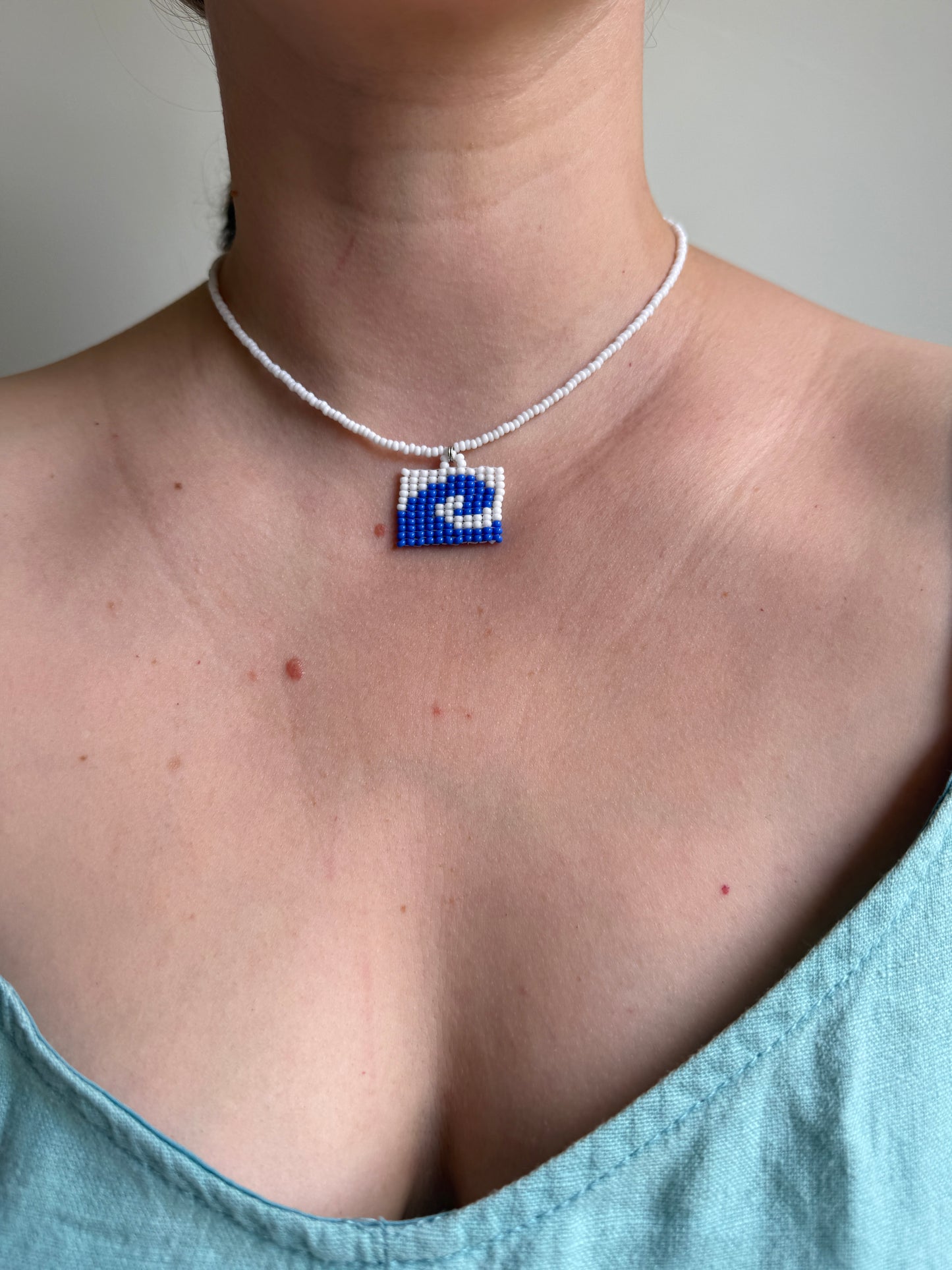 Minimalist Ocean Wave Necklace