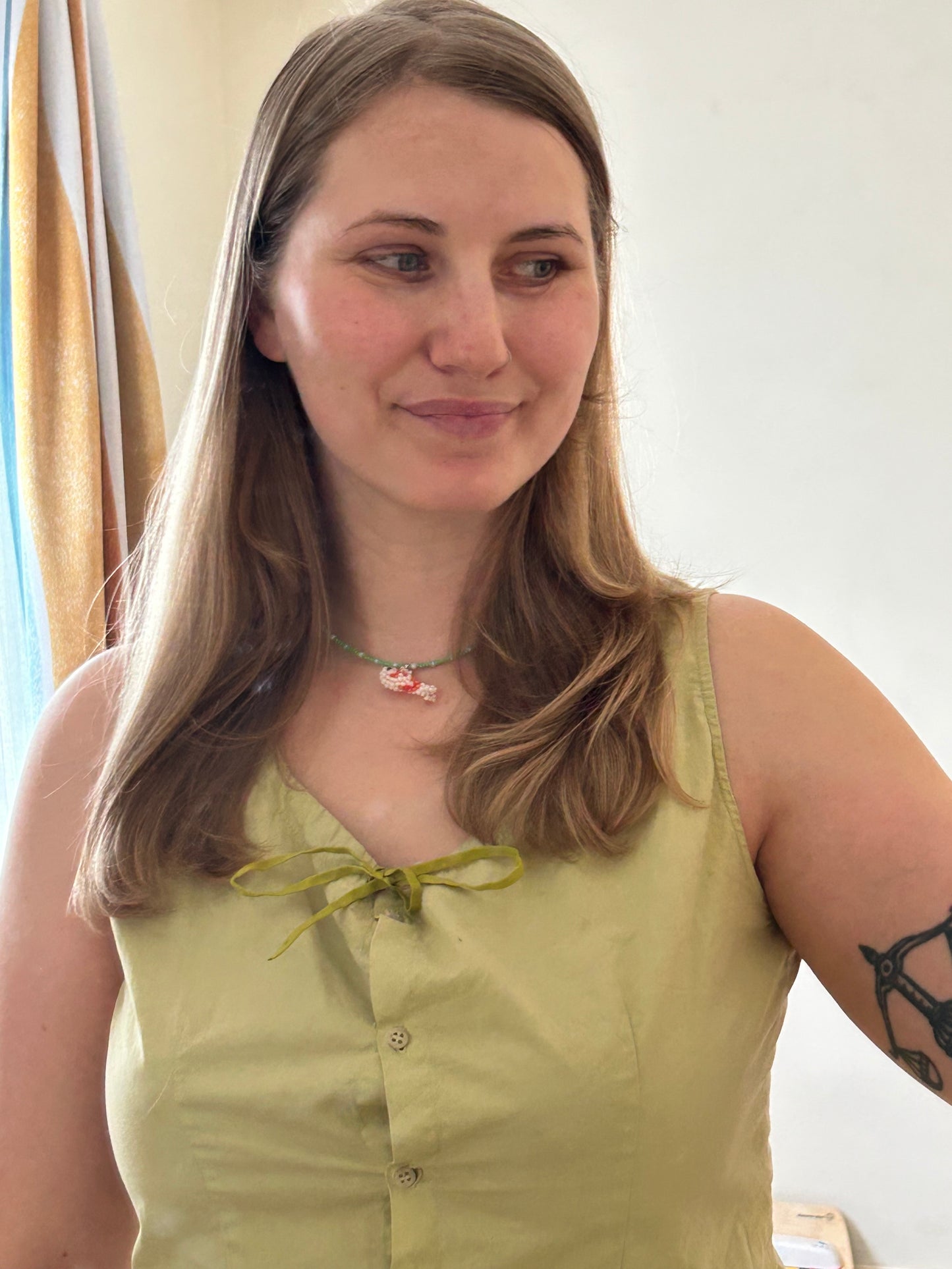 Beaded Koi Fish Necklace