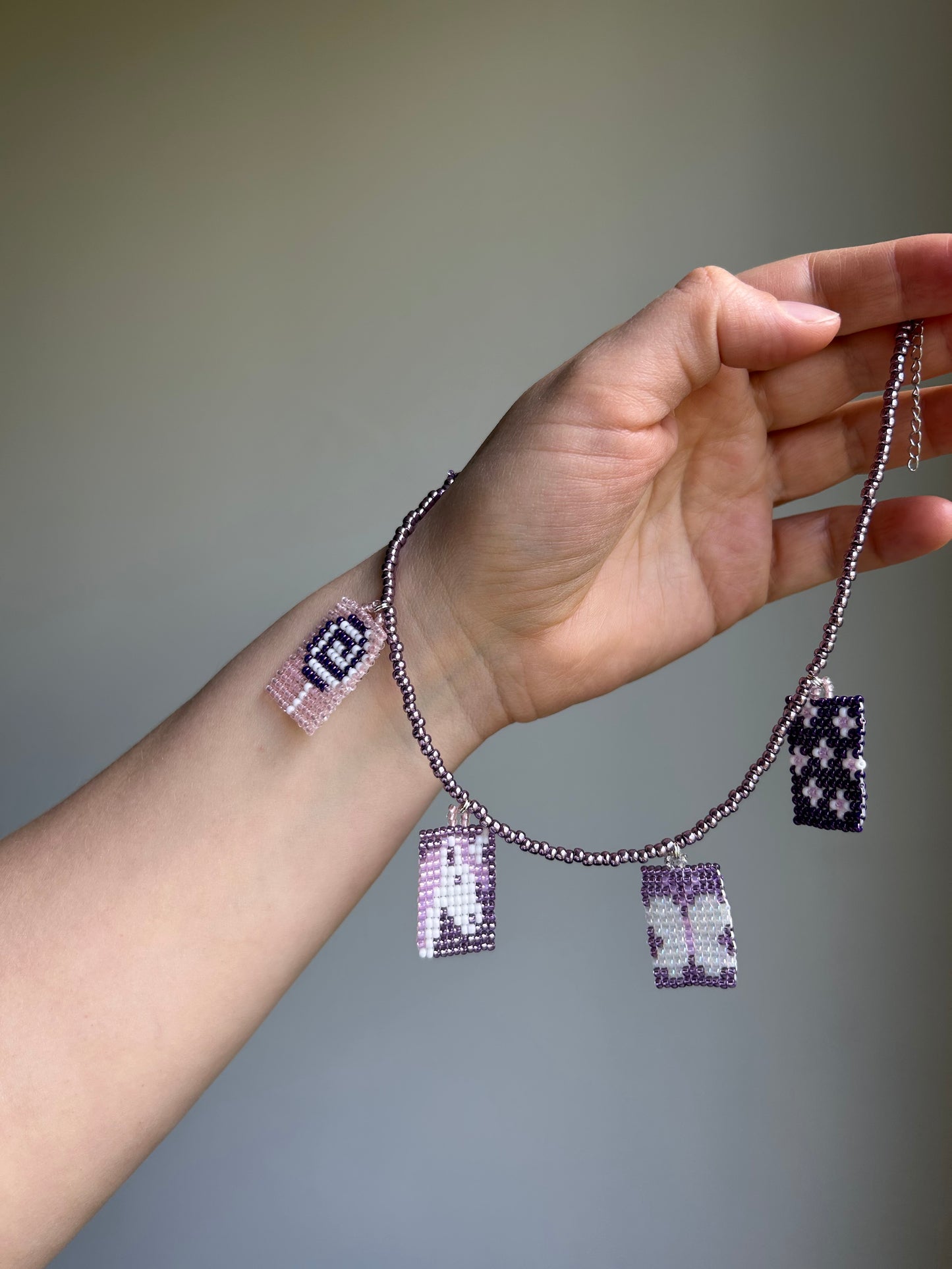 Beaded Unicorn Necklace