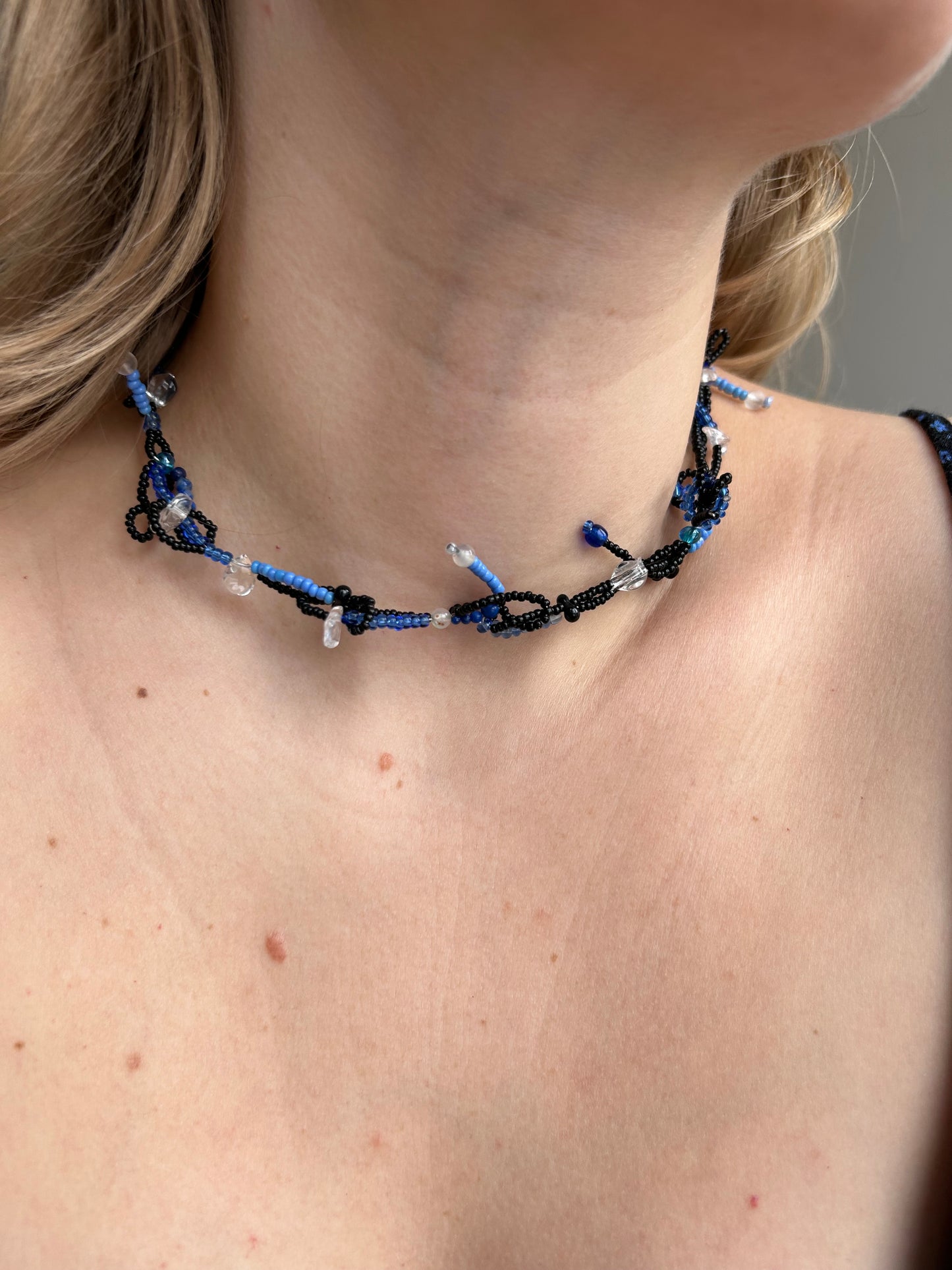 Midnight Waves Necklace