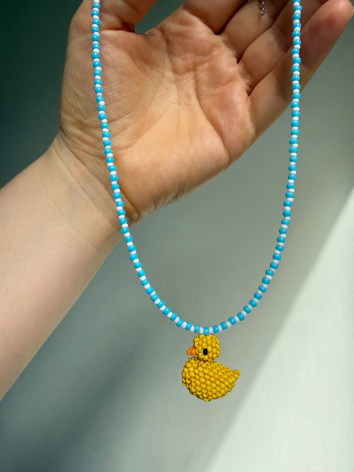 Duck Necklace with 3D Pendant