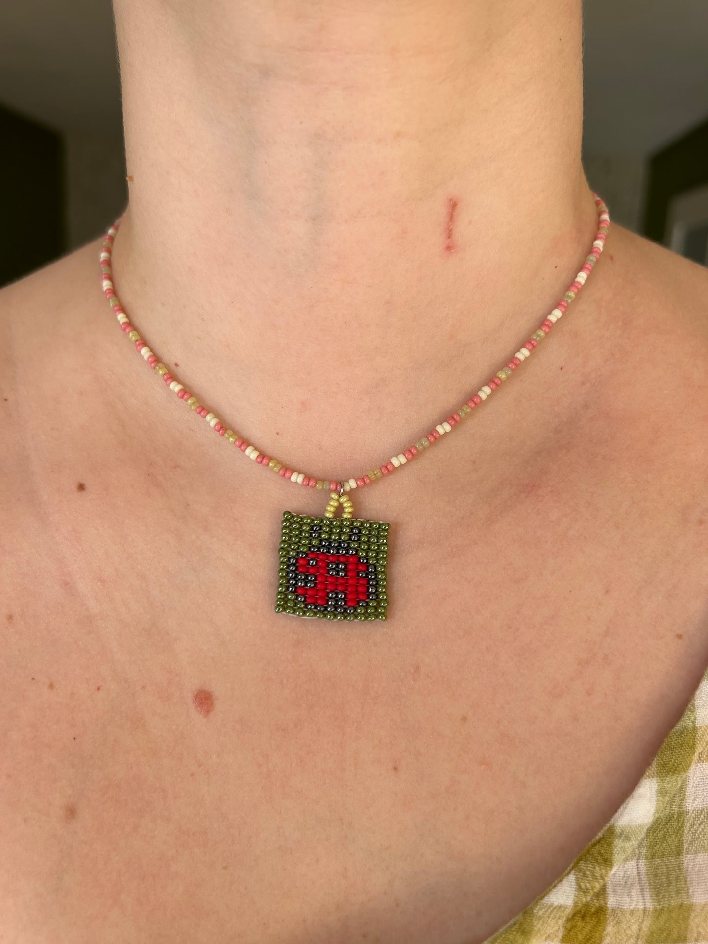 A little ladybug welcomes spring