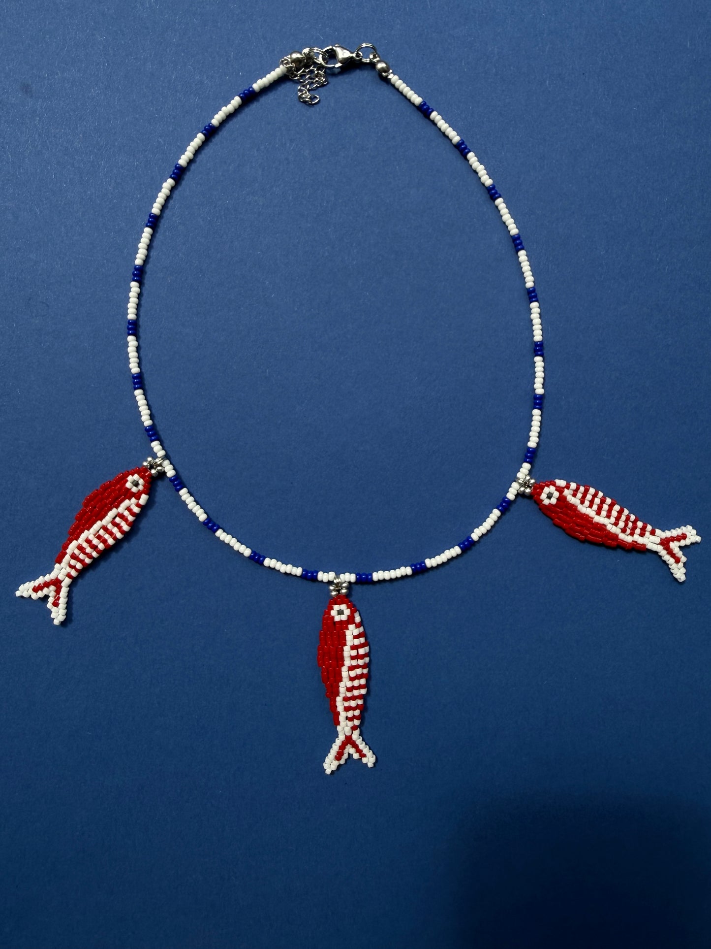 Three Little Fish Necklace