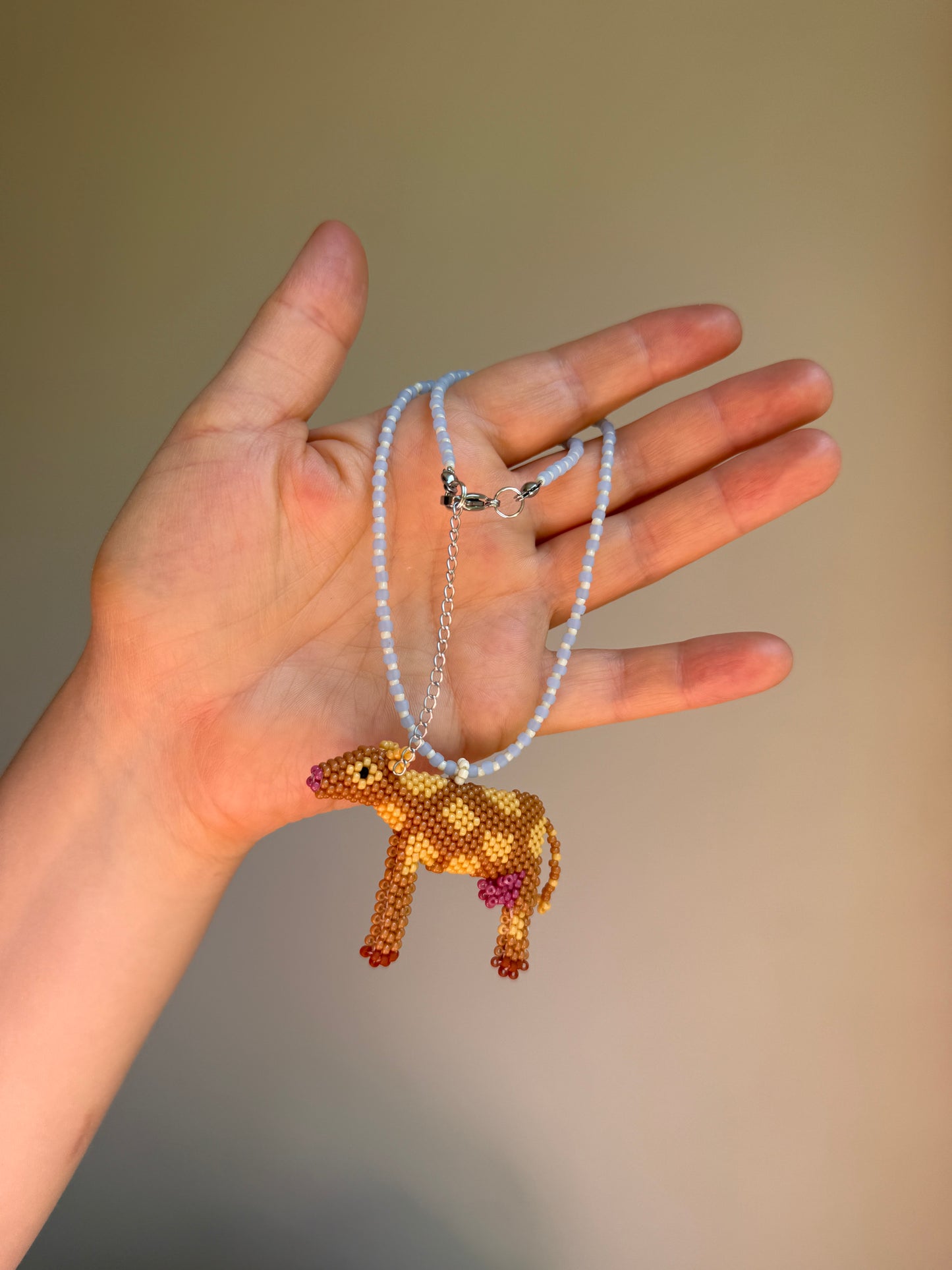 Cow necklace