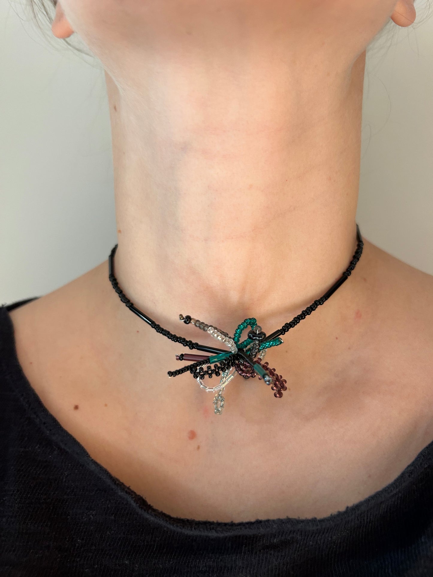 Nebula blossom necklace