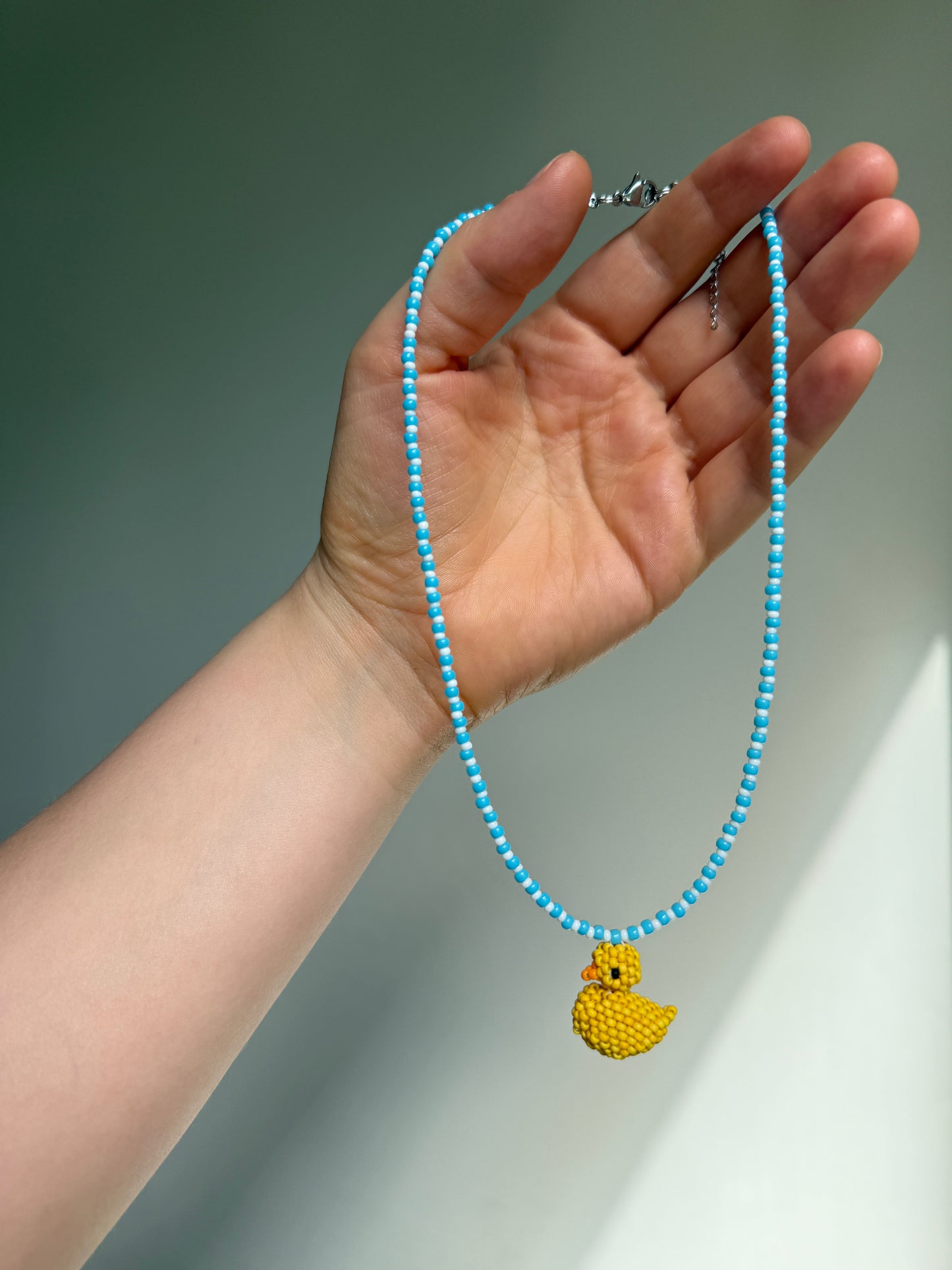 Duck Necklace with 3D Pendant
