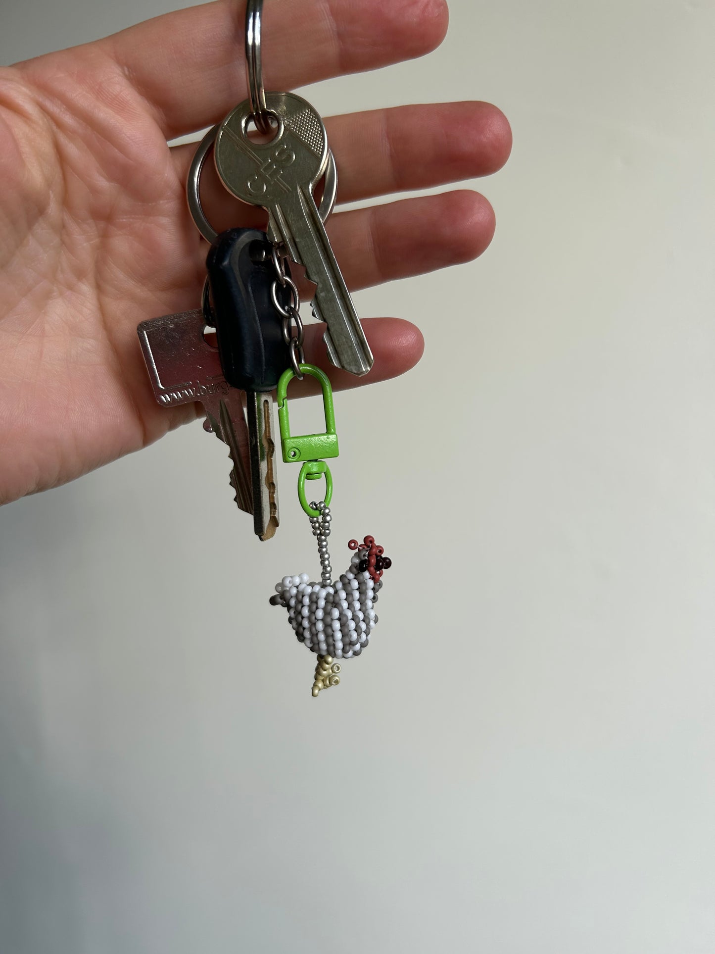 A hen from the spring yard