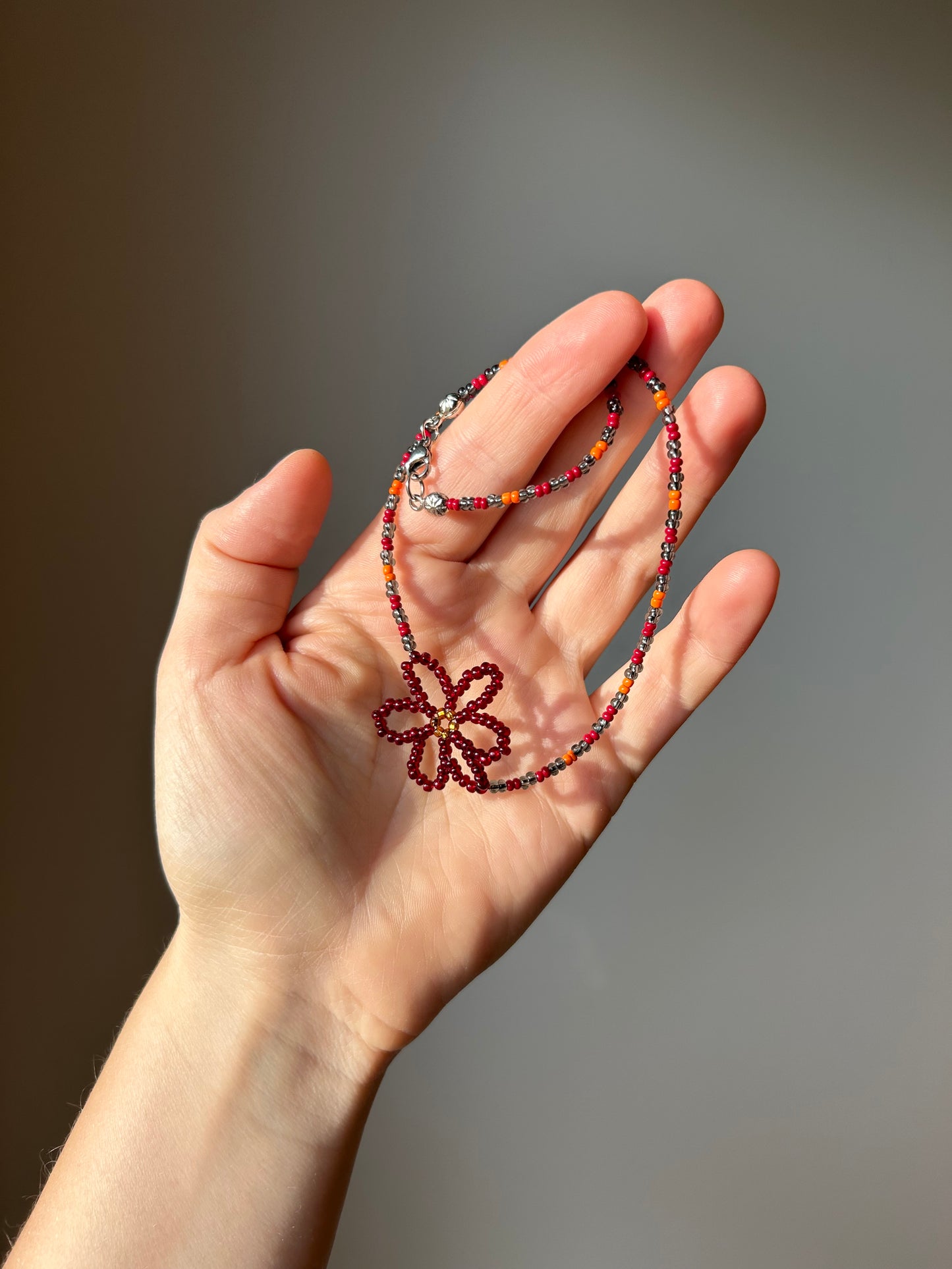 The flowering of the pomegranate