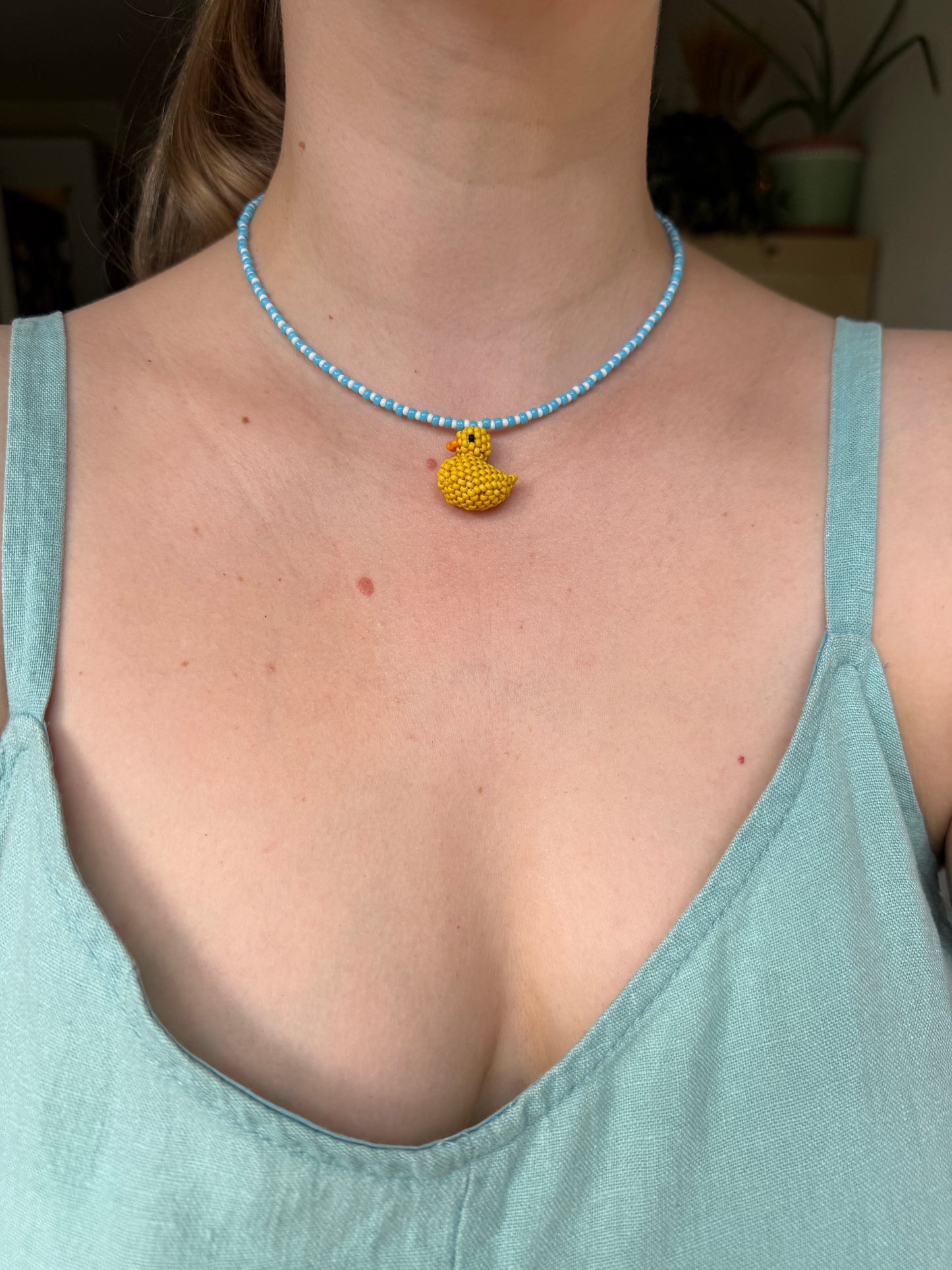 Duck Necklace with 3D Pendant