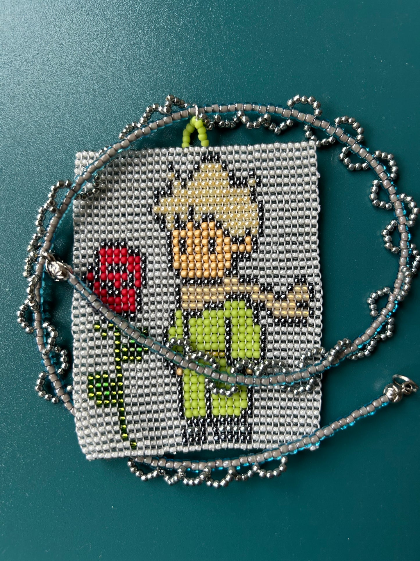 A little prince and his rose