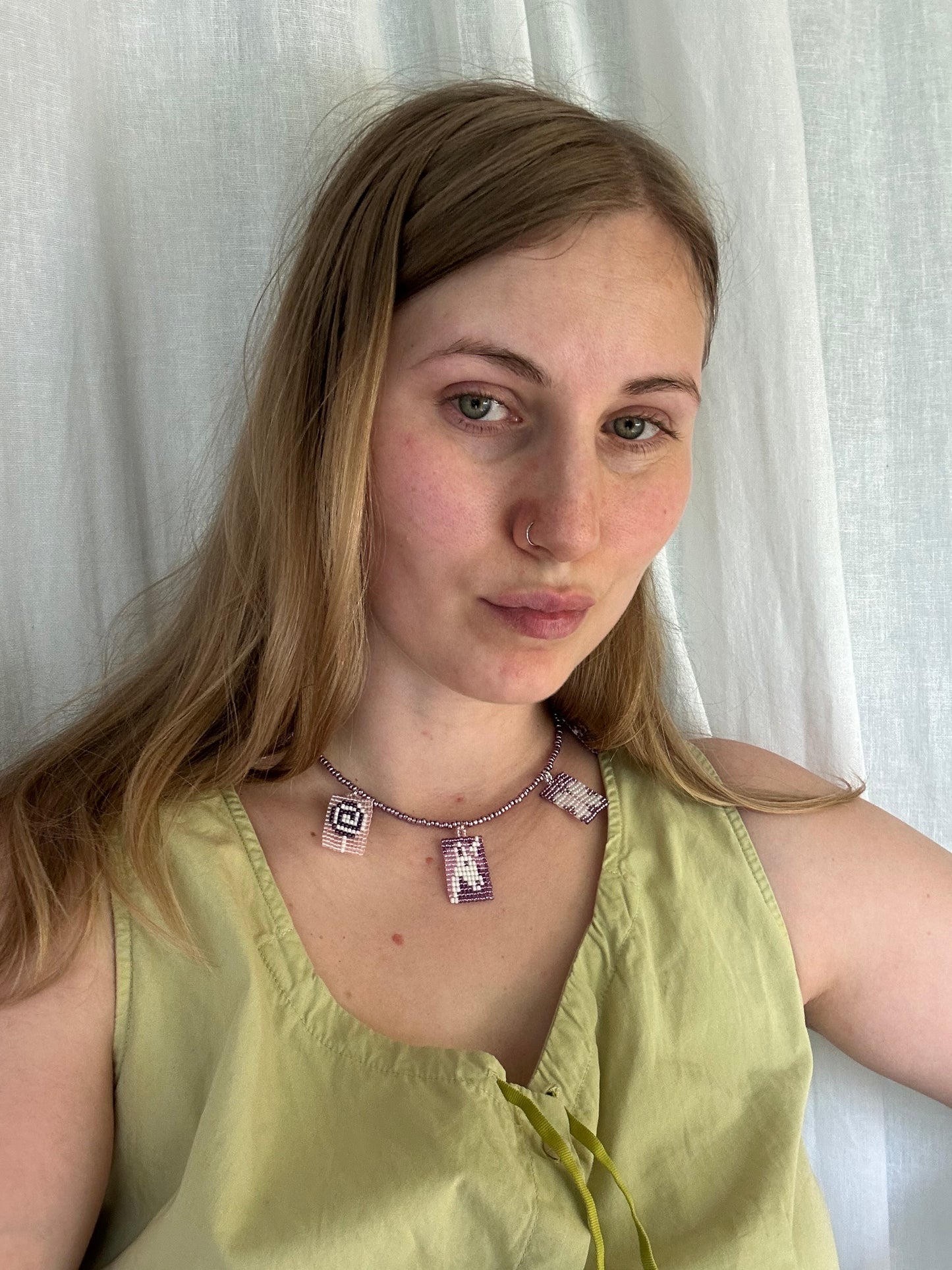 Beaded Unicorn Necklace