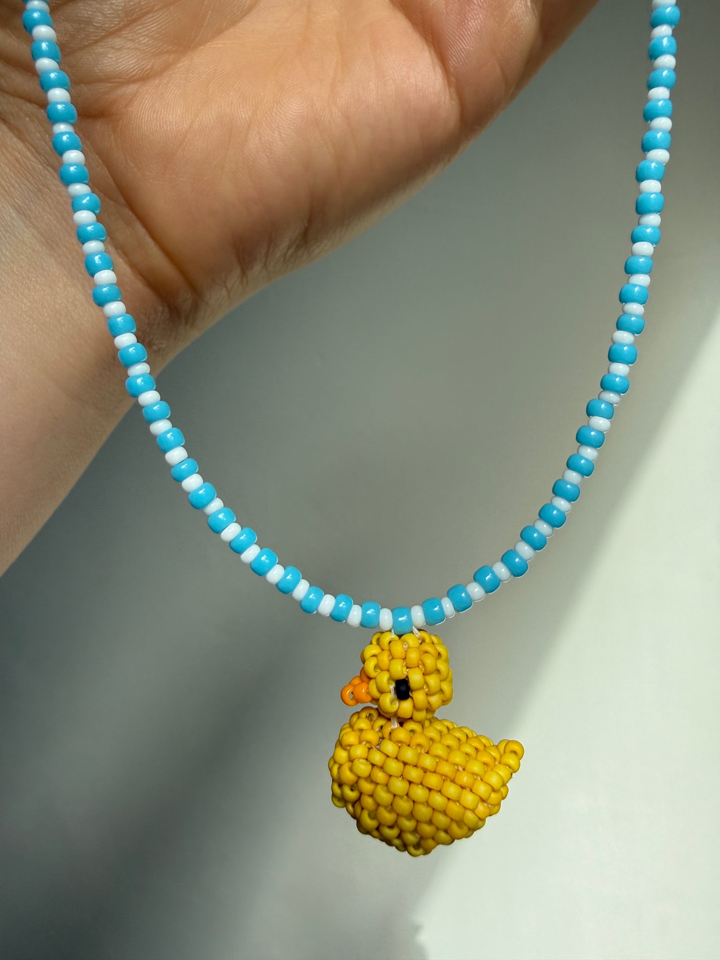 Duck Necklace with 3D Pendant