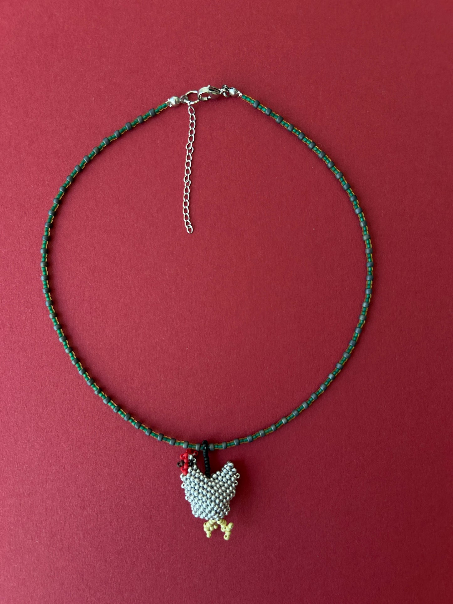 Chicken Necklace 🐔