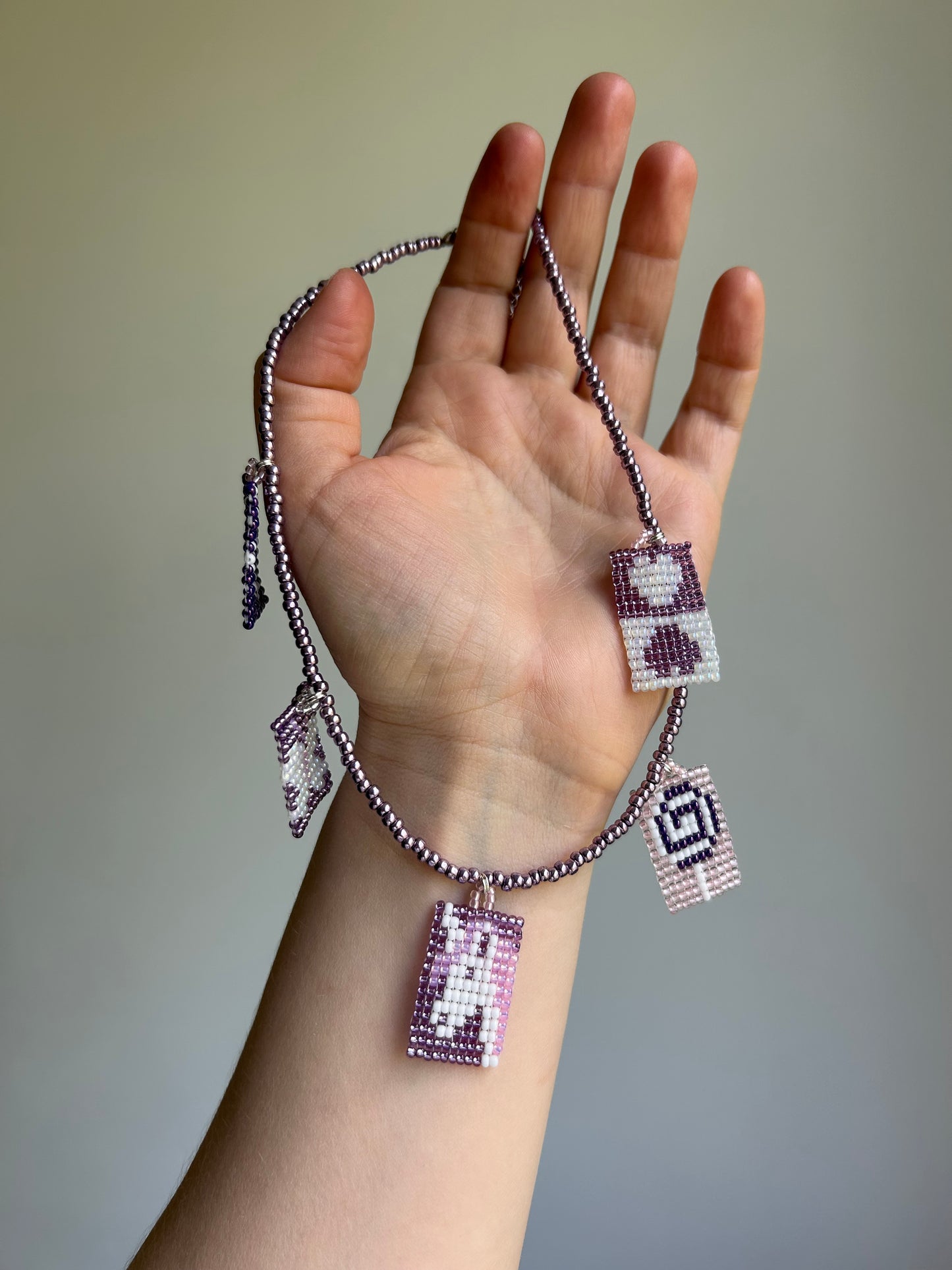 Beaded Unicorn Necklace