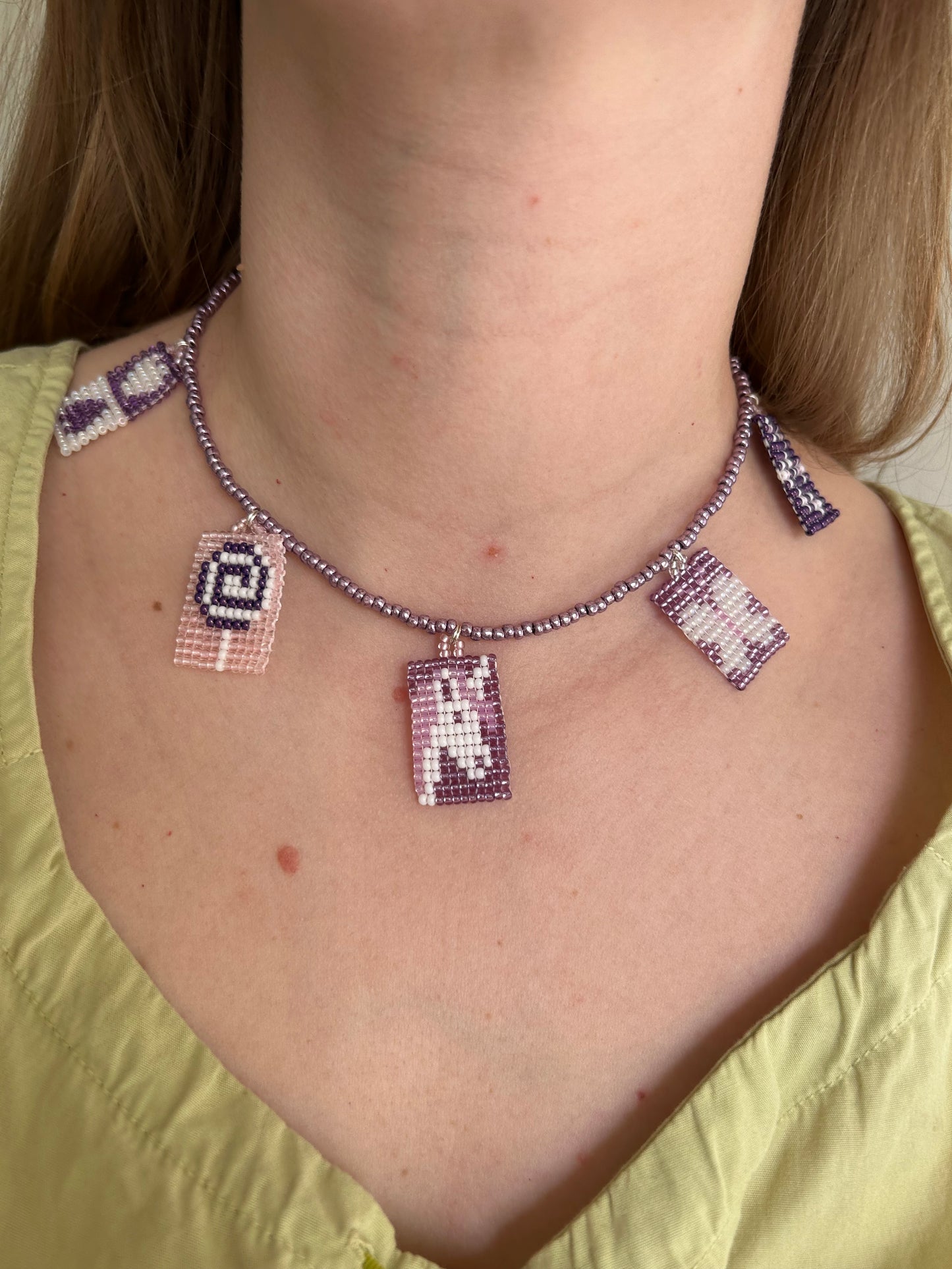 Beaded Unicorn Necklace